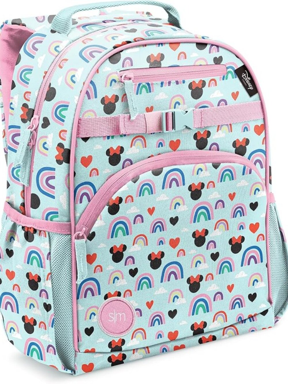 Simple Modern x Disney Minnie Mouse Kids Backpack Mini 14 Rainbow Hearts